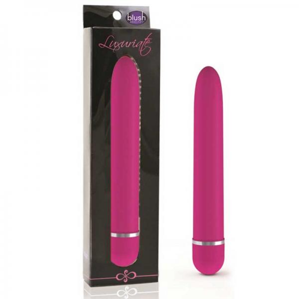 Sleek and powerful vibrator in a bold pink color